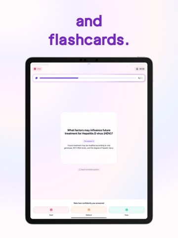 TapNote - Flashcards & Quizzes iPad screenshot 5