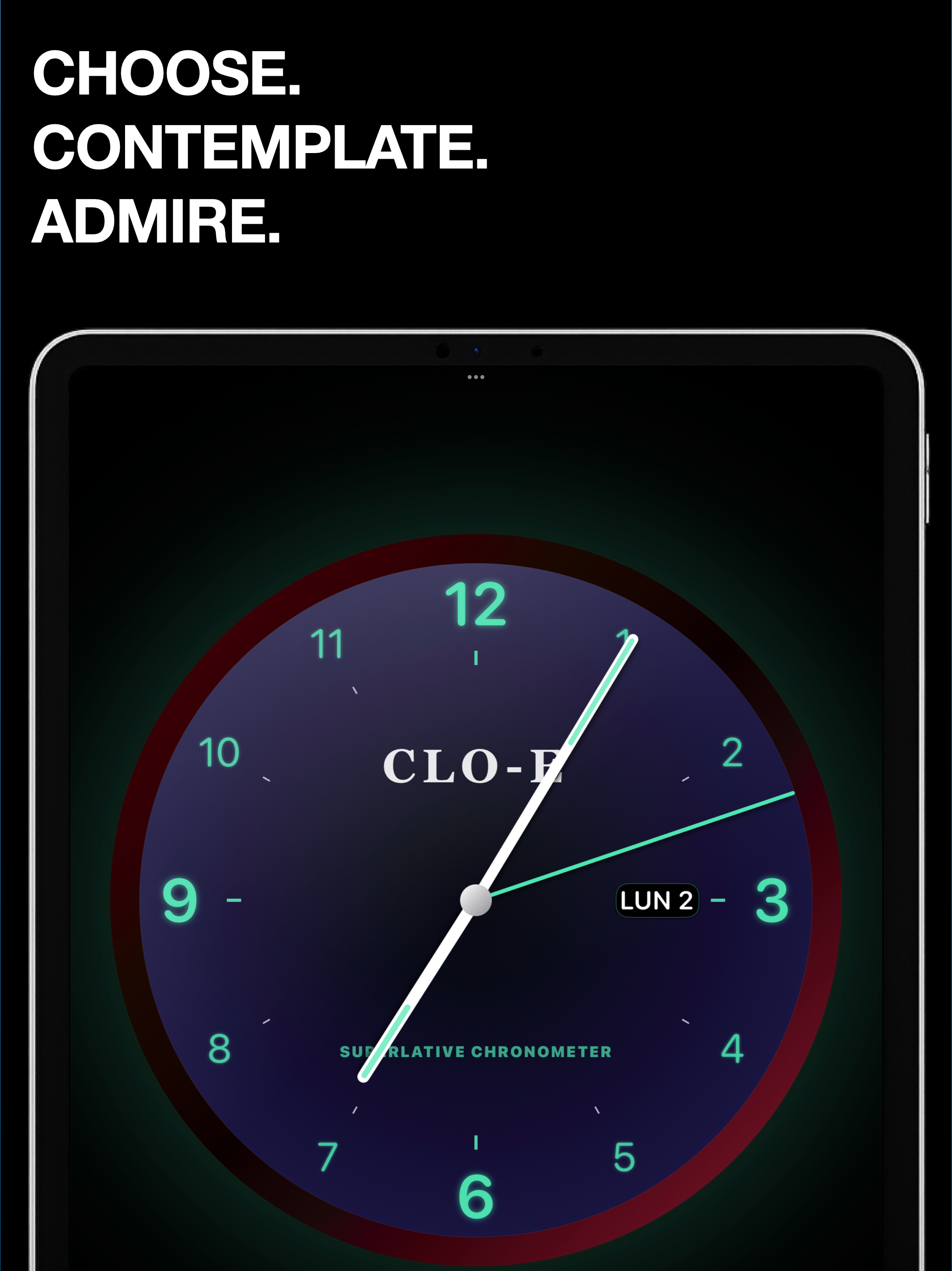 Clo-E – Minimal Clock