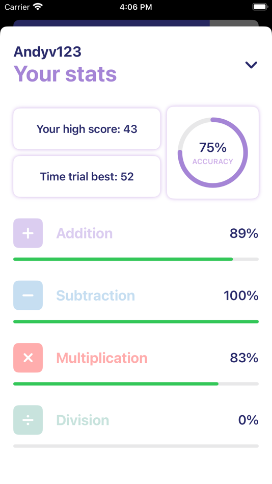 #5. Quick Mental Math (iOS) 由: Phu Vu