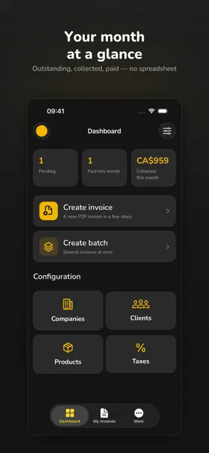Bill iZi — PDF Invoices screenshot 2