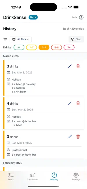 DrinkSense screenshot 4