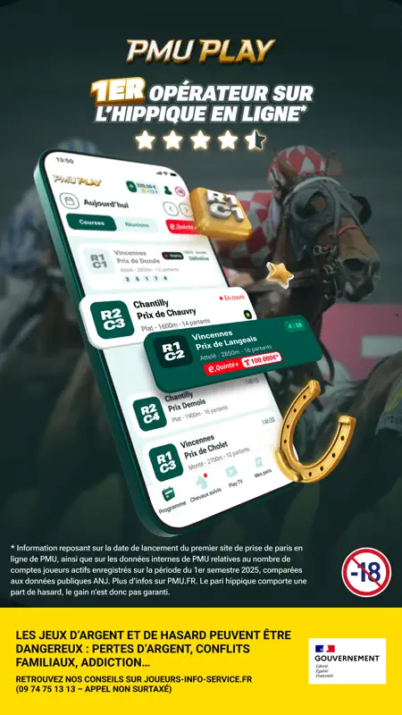 PMU PLAY - Turf, Sport & Poker screenshot 1 of 9