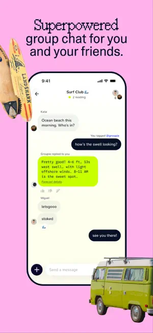 Supergroup Messenger screenshot 1
