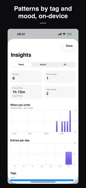 Interstitial Journal App screenshot 4 of 6