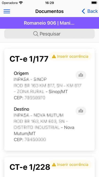 MinhaCarga screenshot-3