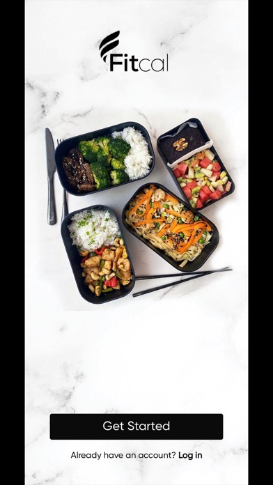 Fitcal Healthy Meal Plan Screenshot