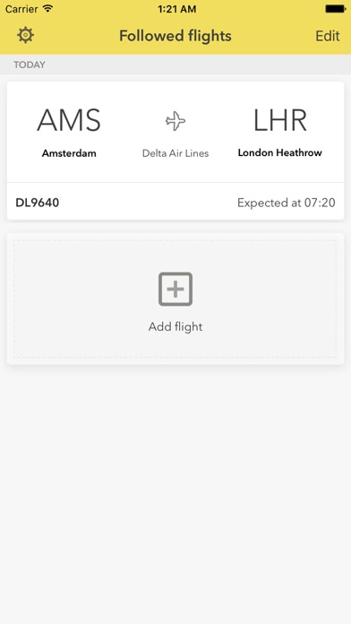 Screenshot #1 pour Schiphol - Live flight info