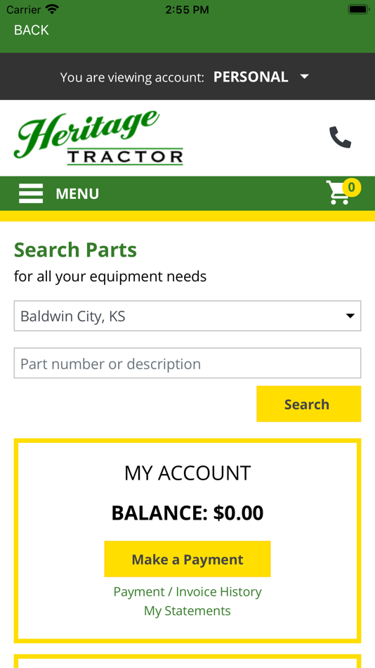 #2. Heritage Virtual Parts Counter (iOS) 由: Sedona Technologies
