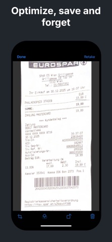 ReceiptFlow - Scan Receipts iPhone screenshot