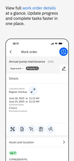 IBM Maximo Mobile screenshot 2