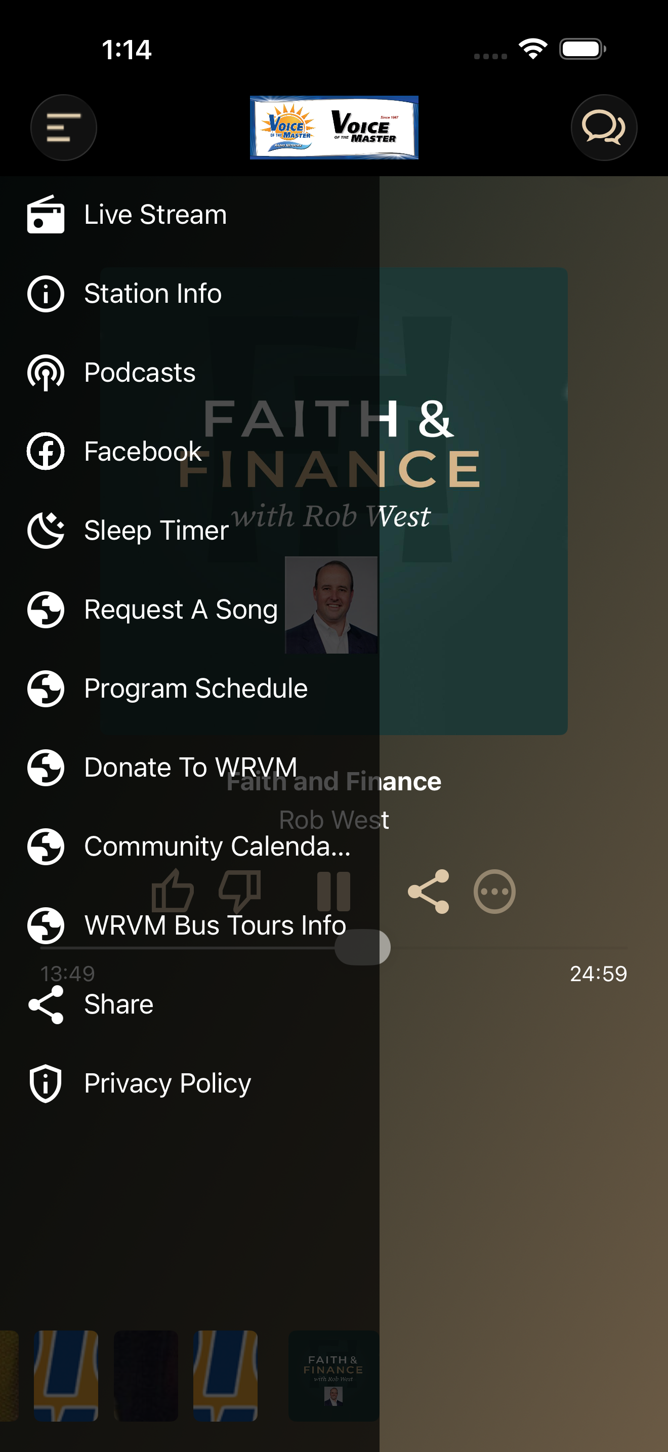 WRVM Radio App screenshot 4