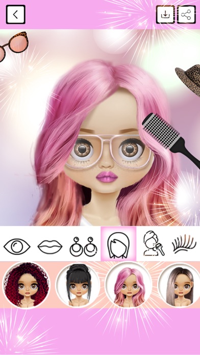Screenshot #3 pour Doll Makeover : Avatar Creator