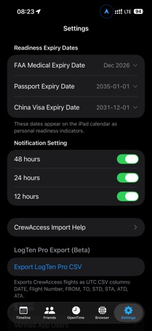 TripDataHub screenshot