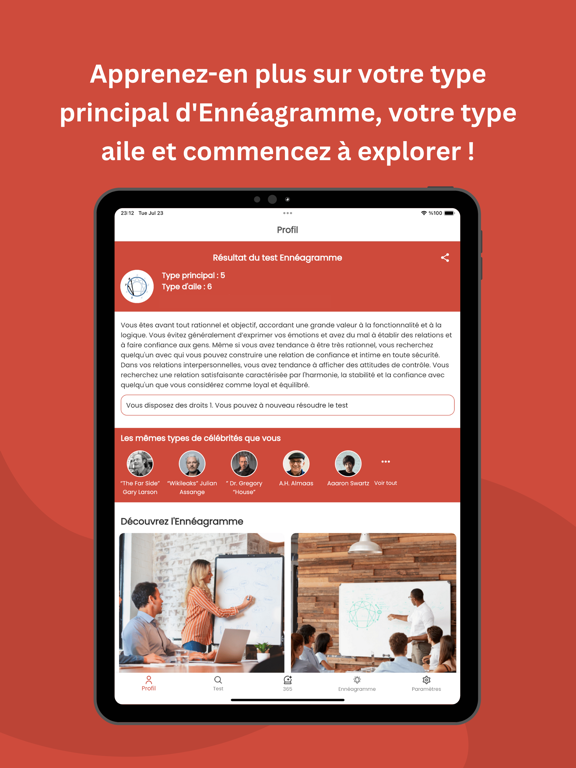 Screenshot #4 pour Ennéagramme - Type 9