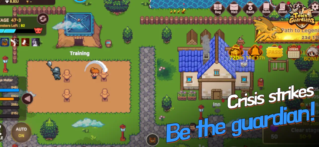 Town Guardians Hack screenshot 1 - game app interface