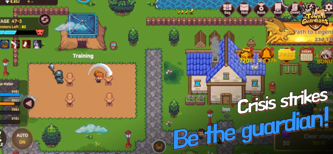 Town Guardians Hack screenshot 1 - iOS game interface