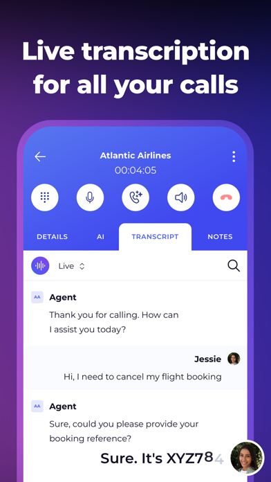 iAllo: AI Call Assistant Screenshot