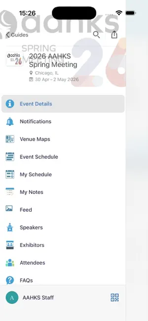 AAHKS screenshot 1