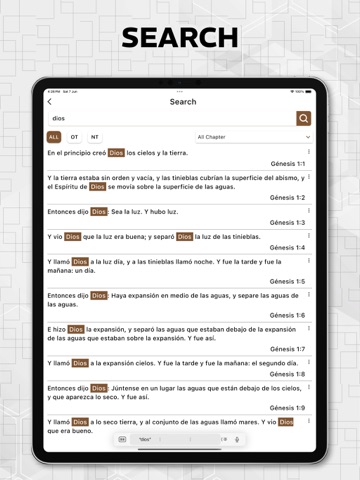 La Biblia de las Américas LBLA iPad screenshot