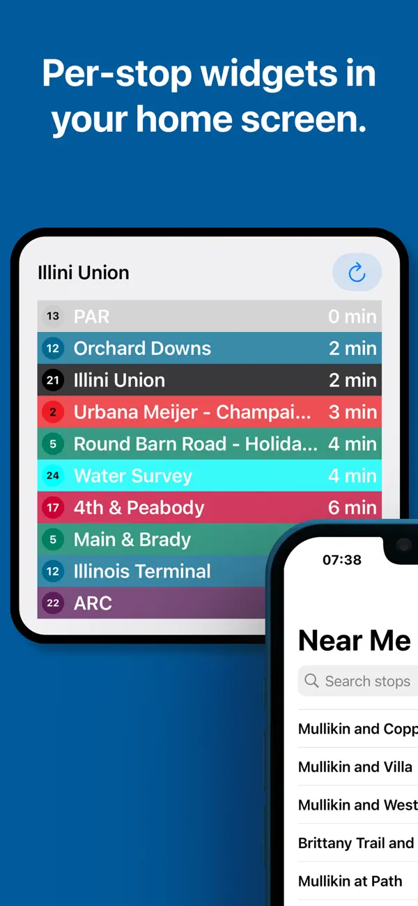 Screenshot #3 pour UIUC Bus