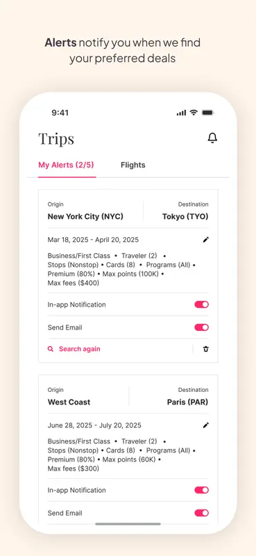 Roame - Award Travel screenshot 8 of 10