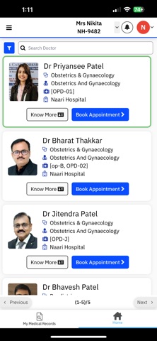 Naari Hospital screenshot