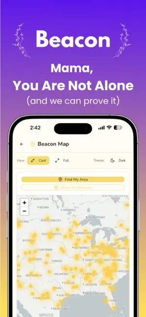 Beacon: Postpartum Support iPhone screenshot 1