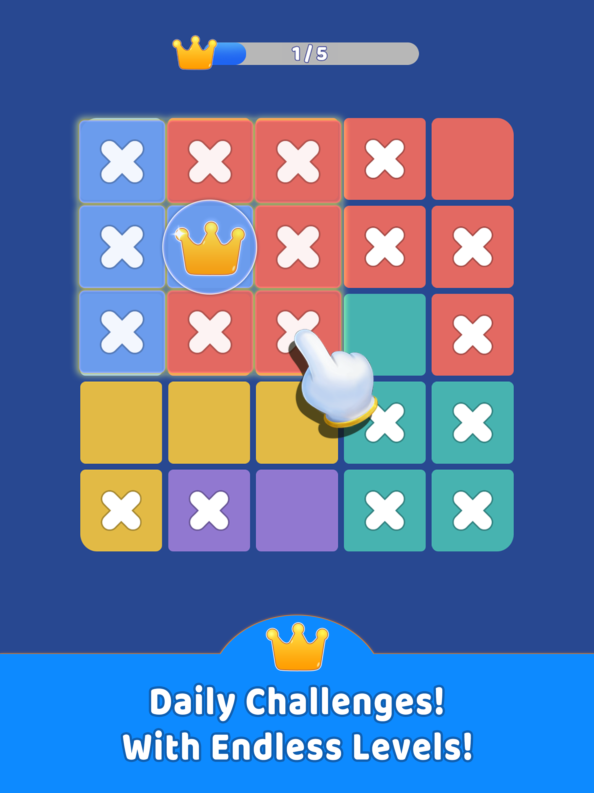 Queens Puzzle: Find The Queen