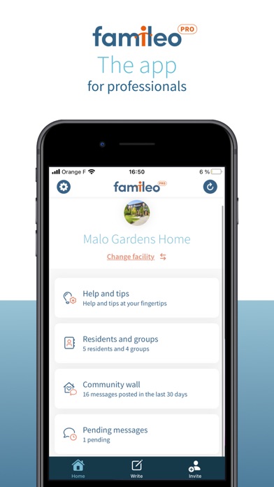 FamileoPro Screenshot