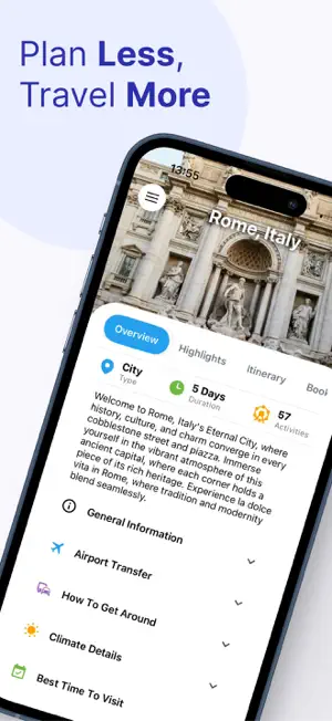 Rome Travel Guide - TraviGate screenshot 1
