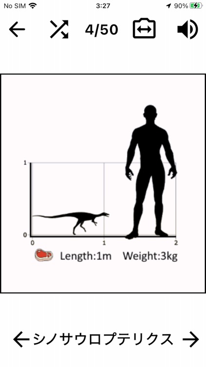 恐竜クイズ Dino Flash Card