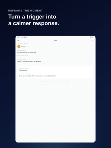 Anger Management: Calm Down iPad screenshot