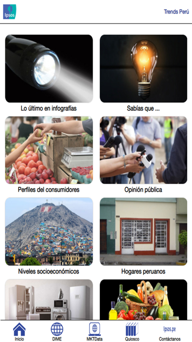 Ipsos Trends Perú Screenshot