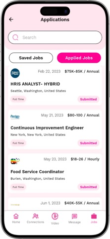 employHER iPhone screenshot