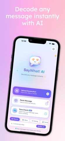 SayWhat! AI Screenshot 1 of 7