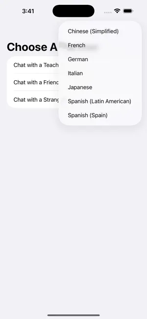 AI Foreign Language Chat screenshot 4