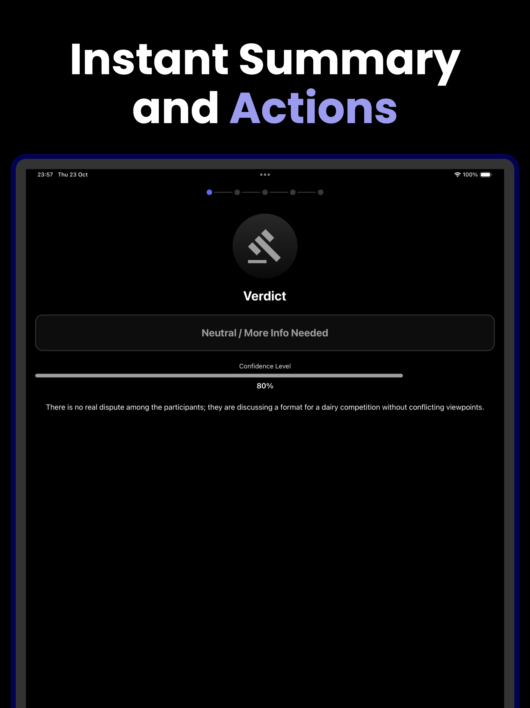 ArgueResolver: Who's Right?
