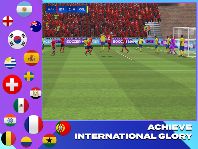 ‎Soccer Manager 2025 - Football Screenshot
