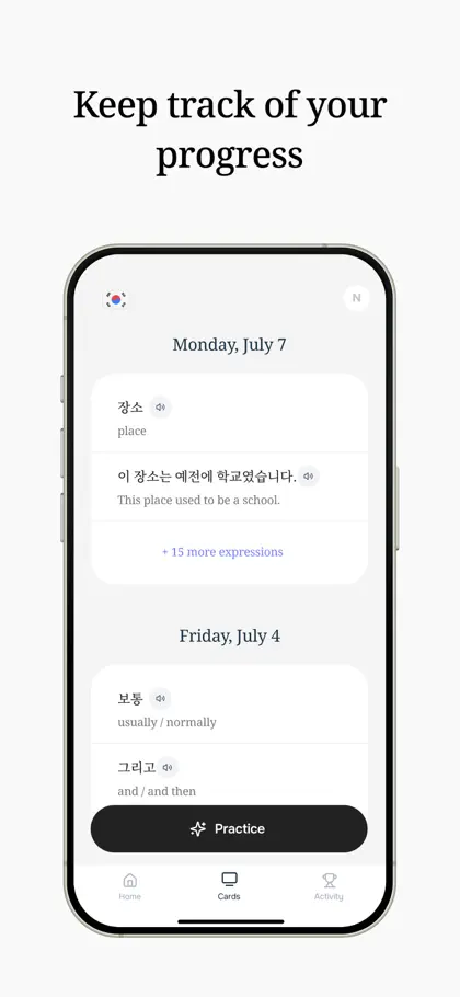 Tenmin - Language Learning screenshot 3 of 5