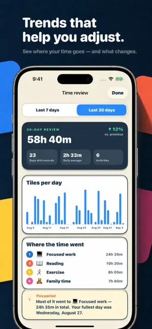 Tilely: Time Tracker screenshot 4