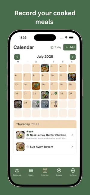 Kerisik: Recipe Manager screenshot 3