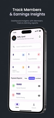GymXpert : Gym management app screenshot
