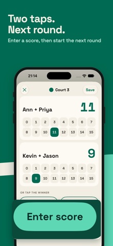 RallyRound: Round Robin Maker screenshot 2