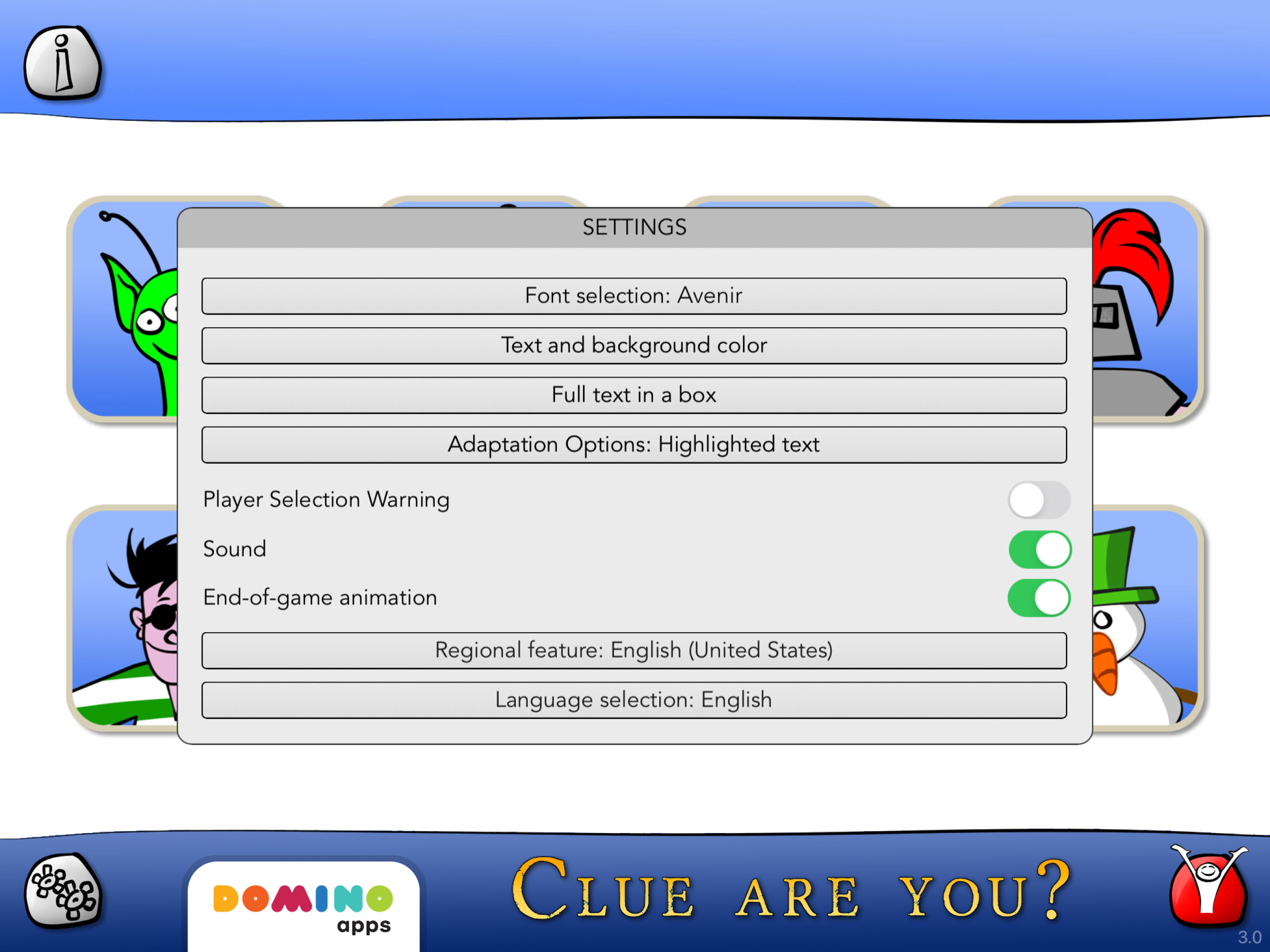 Clue are you?