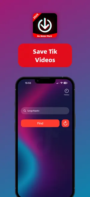 TKSave - Tik HD Video screenshot 1