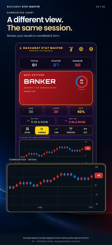 Baccarat Stat Master screenshot 5 of 8