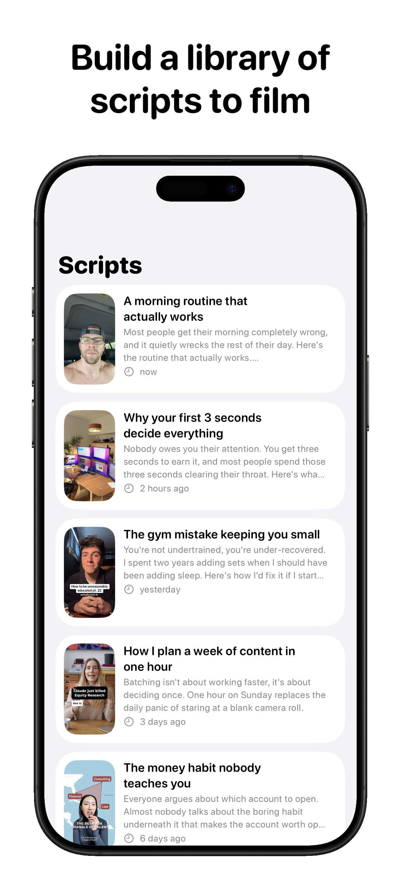 Transcript From Reel AI Script screenshot 6