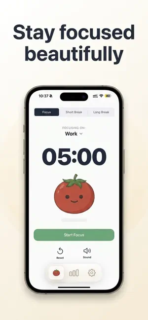 Pomoto - Pomodoro Timer screenshot 1