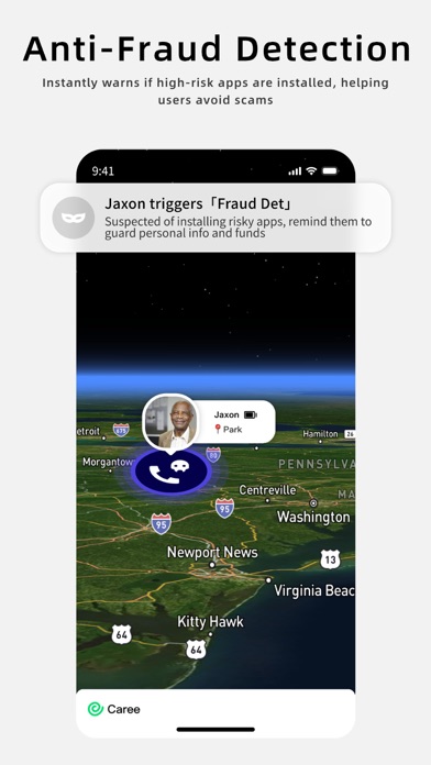 Caree: Stay Connected & Safe Screenshot 7 of 8