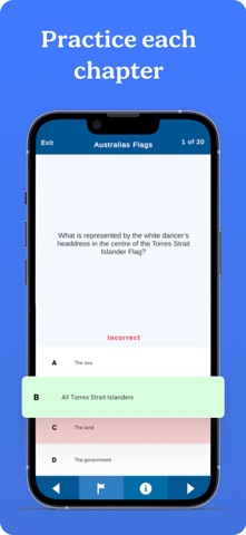 Australian Citizenship Test 26 iPhone screenshot